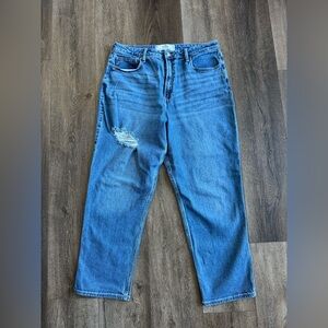 Hollister Jeans.  Women’s size 15R, curvy ultra high rise vintage straight.